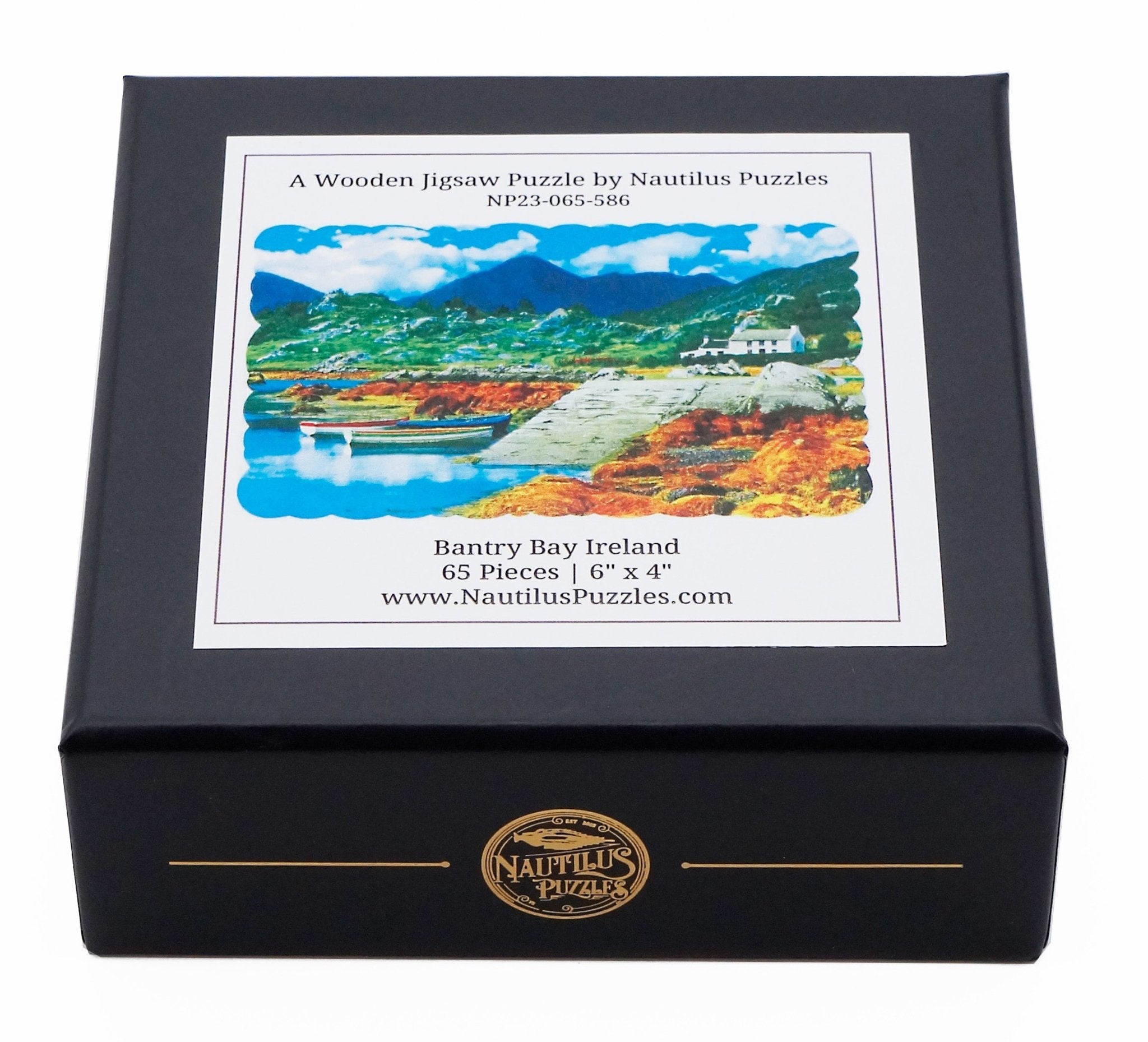 Bantry Bay, Ireland (65 Piece Mini Wooden Jigsaw Puzzle) - Nautilus Puzzles - Wooden Jigsaw Puzzles For Adults