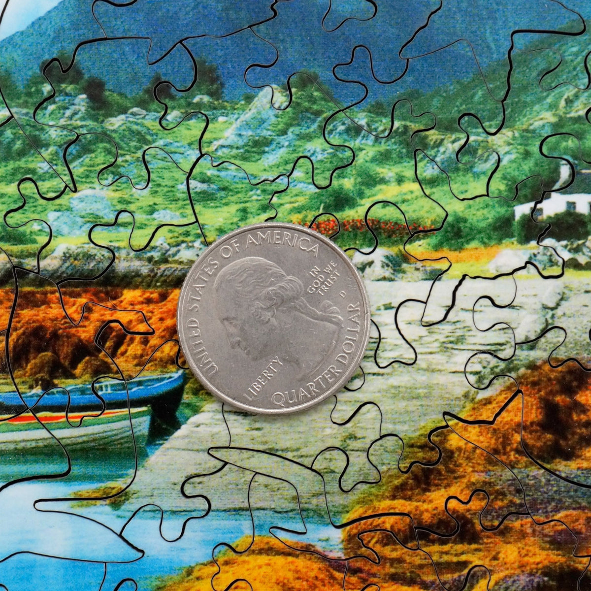 Bantry Bay, Ireland (65 Piece Mini Wooden Jigsaw Puzzle) - Nautilus Puzzles - Wooden Jigsaw Puzzles For Adults