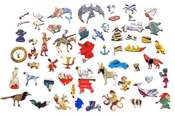 Best Sellers (548 Pieces) Wooden Jigsaw Puzzle - Nautilus Puzzles - Wooden Jigsaw Puzzles For Adults
