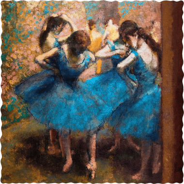 Blue Dancers by Edgar Degas (180 Piece Wooden Jigsaw Puzzle) - Nautilus Puzzles - Wooden Jigsaw Puzzles For Adults