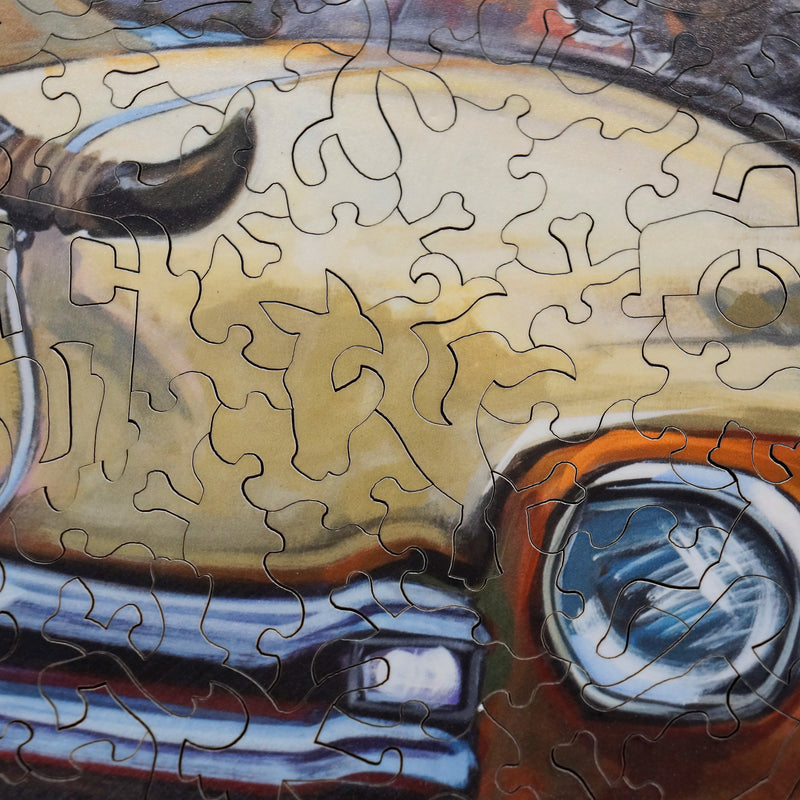 Stave wood puzzles