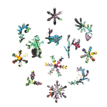 Christmas Bouquet (50 Piece Mini Wooden Jigsaw Puzzle) - Nautilus Puzzles - Wooden Jigsaw Puzzles For Adults
