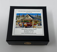 Christmas Country Store - 50 Piece Mini Christmas Wooden Jigsaw Puzzle - Nautilus Puzzles - Wooden Jigsaw Puzzles For Adults