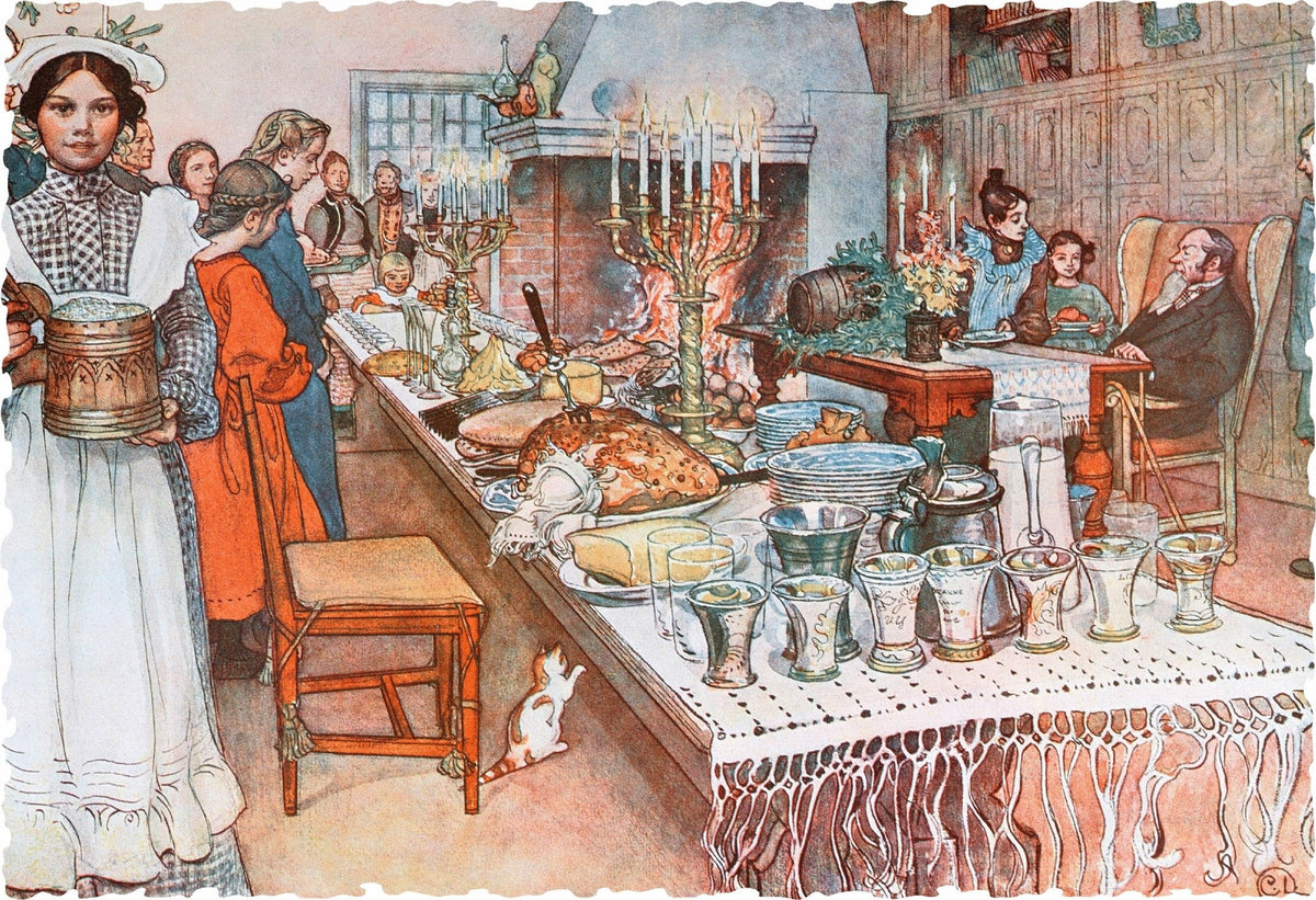 Christmas Eve (525 Pieces) Christmas Wooden Jigsaw Puzzle - Nautilus Puzzles - Wooden Jigsaw Puzzles For Adults