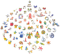 Christmas Quilt (548 Pieces) Christmas Wooden Jigsaw Puzzle - Nautilus Puzzles - Wooden Jigsaw Puzzles For Adults