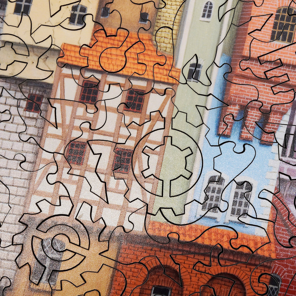 The Exchange (458 Piece Wooden Jigsaw Puzzle)