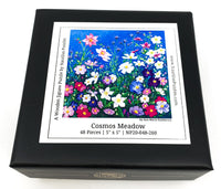 Cosmos Meadow (48 Piece Mini Wooden Jigsaw Puzzle) - Nautilus Puzzles - Wooden Jigsaw Puzzles For Adults