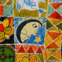 Crazy Quilt (450 Piece Wooden Jigsaw Puzzle) - Nautilus Puzzles - Wooden Jigsaw Puzzles For Adults