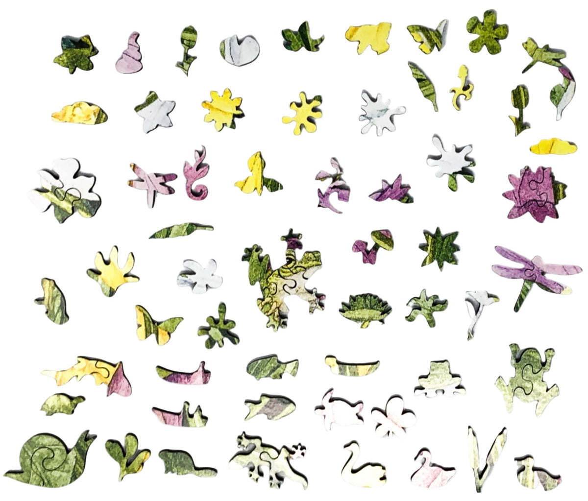 Croakus (300 Piece Wooden Jigsaw Puzzle) - Nautilus Puzzles - Wooden Jigsaw Puzzles For Adults