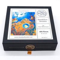 Dandelion Dreams (480 Piece Wooden Jigsaw Puzzle) - Nautilus Puzzles - Wooden Jigsaw Puzzles For Adults