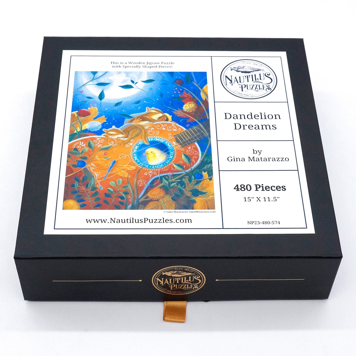 Dandelion Dreams (480 Piece Wooden Jigsaw Puzzle) - Nautilus Puzzles - Wooden Jigsaw Puzzles For Adults