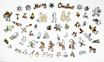 Christmas Wooden Jigsaw Puzzle 