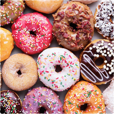Donut Go Breakin' My Heart. 186 Piece Wooden Jigsaw Puzzle. - Nautilus Puzzles - Wooden Jigsaw Puzzles For Adults