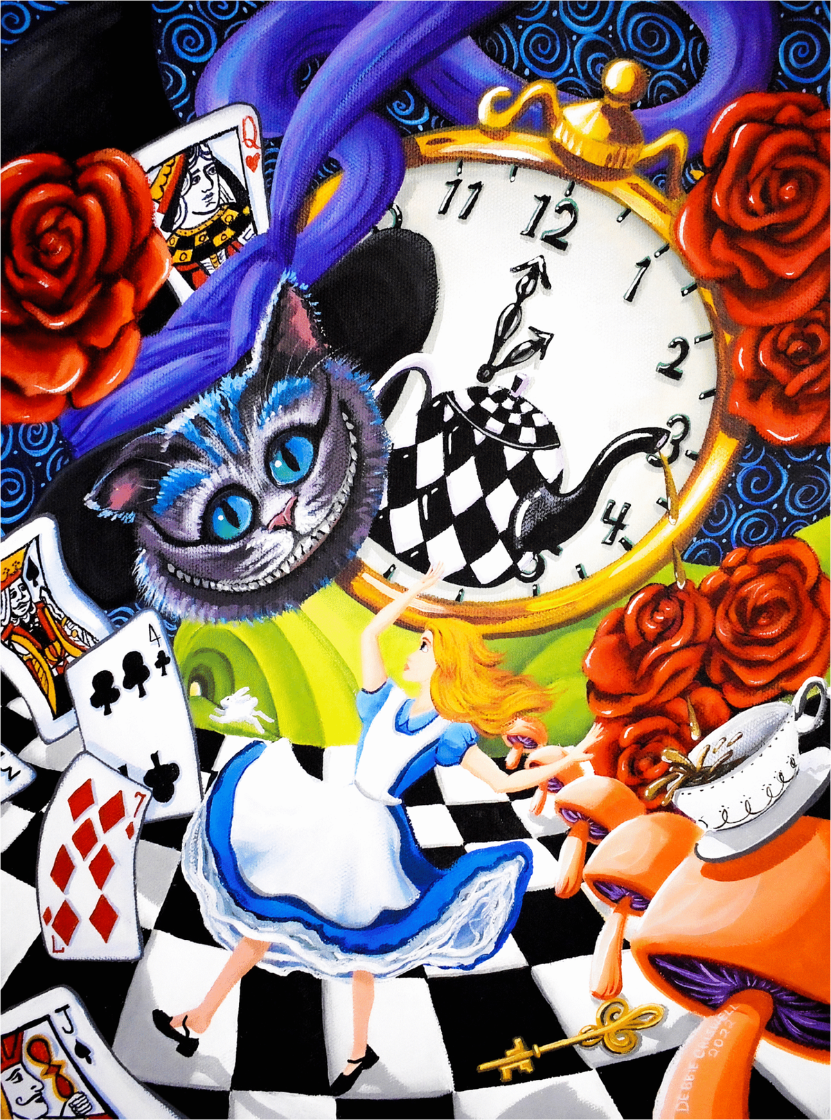 Down the Rabbit Hole (510 Piece Wooden Jigsaw Puzzle) - Nautilus Puzzles - Wooden Jigsaw Puzzles For Adults