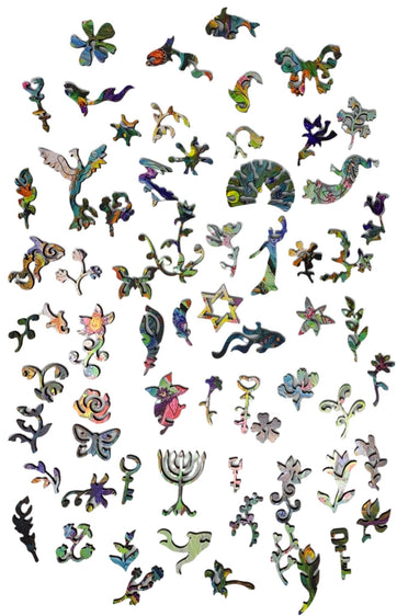 Dreaming of Chagall (534 Piece Wooden Jigsaw Puzzle) - Nautilus Puzzles - Wooden Jigsaw Puzzles For Adults