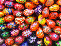Easter Spiral (420 Piece Easter Wooden Jigsaw Puzzle) - Nautilus Puzzles - Wooden Jigsaw Puzzles For Adults