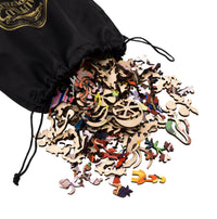 El Mercado (523 Piece Wooden Jigsaw Puzzle) - Nautilus Puzzles - Wooden Jigsaw Puzzles For Adults