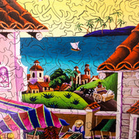 El Mercado (523 Piece Wooden Jigsaw Puzzle) - Nautilus Puzzles - Wooden Jigsaw Puzzles For Adults