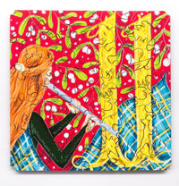 Eleven Pipers Piping (50 Piece Mini Wooden Jigsaw Puzzle) - Nautilus Puzzles - Wooden Jigsaw Puzzles For Adults