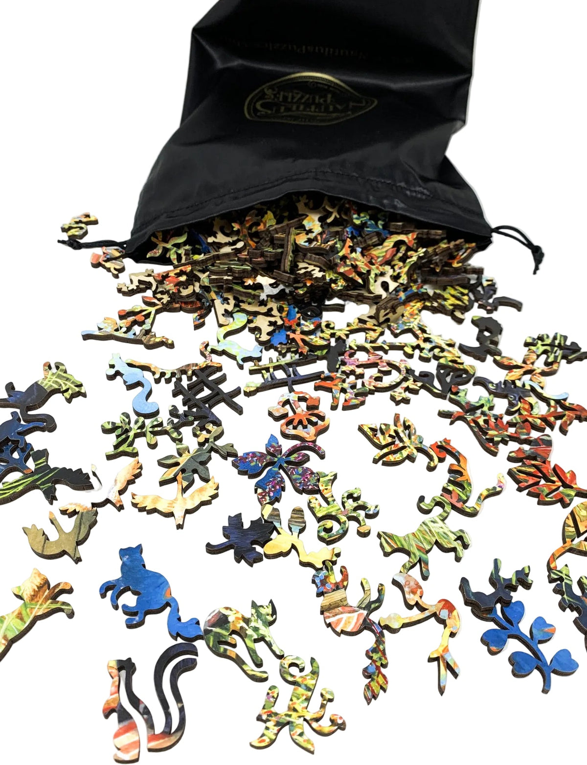 Fall Fishing - 425 Piece Wooden Jigsaw Puzzle - Nautilus Puzzles - Wooden Jigsaw Puzzles For Adults