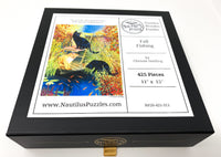 Fall Fishing - 425 Piece Wooden Jigsaw Puzzle - Nautilus Puzzles - Wooden Jigsaw Puzzles For Adults