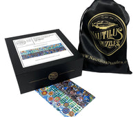 Flower Garden Blues (132 Piece Wooden Jigsaw Puzzle) - Nautilus Puzzles - Wooden Jigsaw Puzzles For Adults