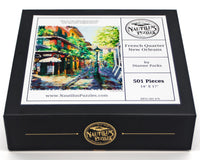 French Quarter, New Orleans (501 Piece Wooden Jigsaw Puzzle) - Nautilus Puzzles - Wooden Jigsaw Puzzles For Adults