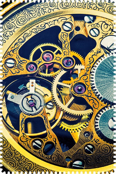 Gears - 50 Piece MINI Wooden Jigsaw Puzzle - Nautilus Puzzles - Wooden Jigsaw Puzzles For Adults