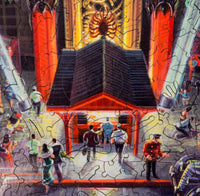 Grauman's Chinese Theatre, Hollywood (419 Piece Wooden Jigsaw Puzzle) - Nautilus Puzzles - Wooden Jigsaw Puzzles For Adults