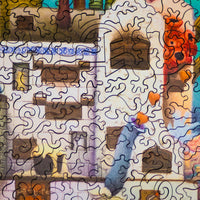 Great Gingerbread Reef (340 Piece Wooden Jigsaw Puzzle for Adults) - Nautilus Puzzles - Wooden Jigsaw Puzzles For Adults