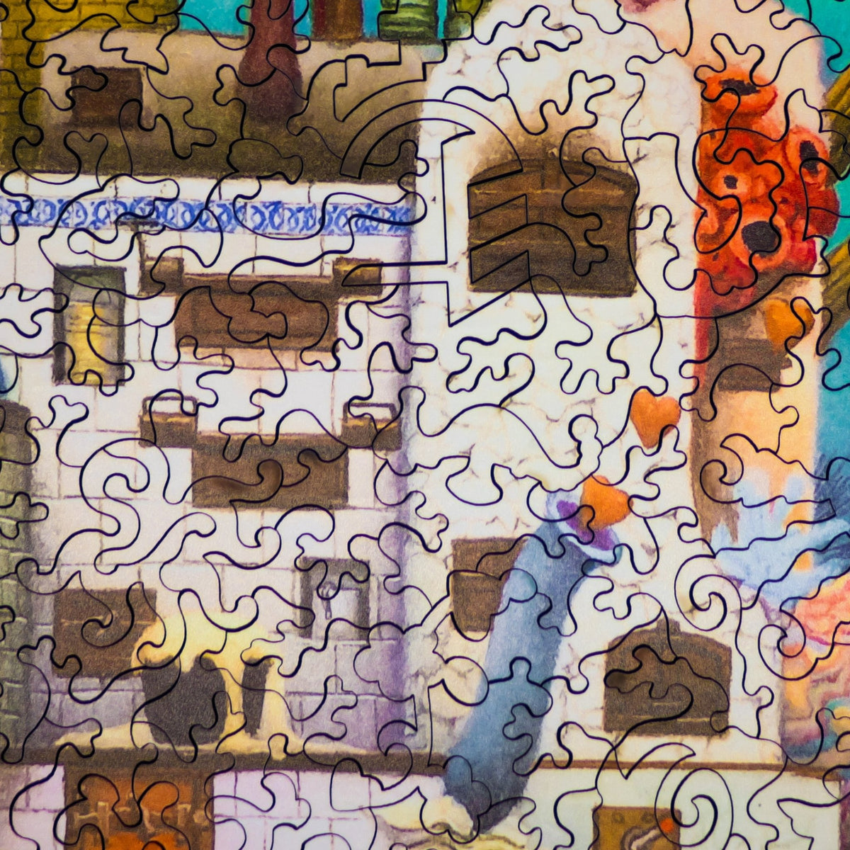 Great Gingerbread Reef (340 Piece Wooden Jigsaw Puzzle for Adults) - Nautilus Puzzles - Wooden Jigsaw Puzzles For Adults