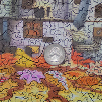 Great Gingerbread Reef (340 Piece Wooden Jigsaw Puzzle for Adults) - Nautilus Puzzles - Wooden Jigsaw Puzzles For Adults