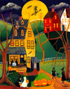 Halloween Trick or Treat - 363 Piece Halloween Wooden Jigsaw Puzzle - Nautilus Puzzles - Wooden Jigsaw Puzzles For Adults