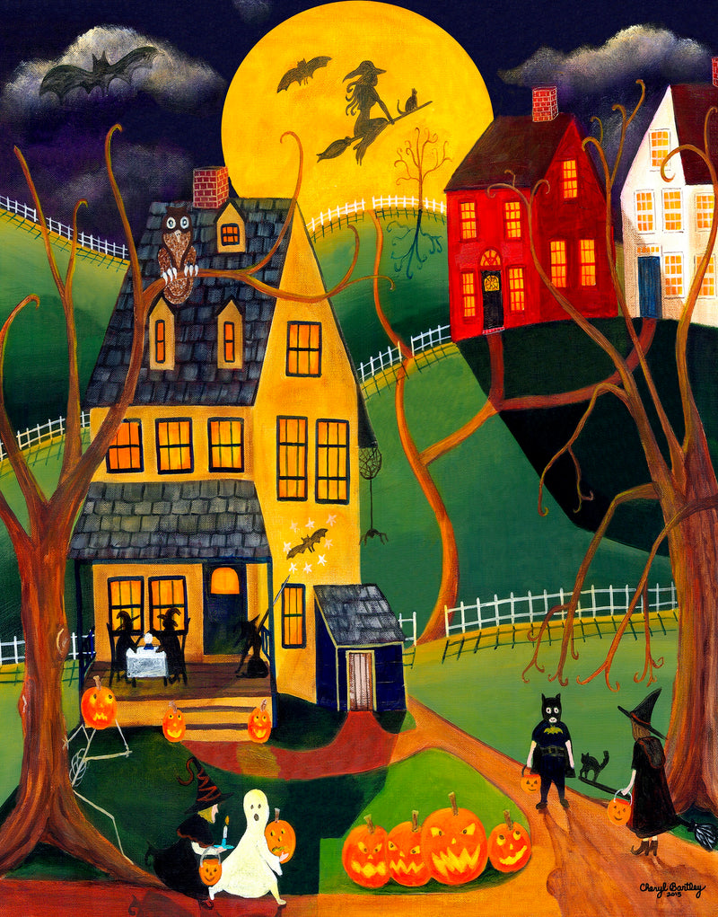 Halloween Trick or Treat - 363 Piece Halloween Wooden Jigsaw Puzzle - Nautilus Puzzles - Wooden Jigsaw Puzzles For Adults