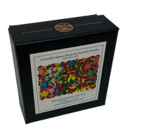Heavenly Candy (51 Pieces) Mini Wooden Puzzle - Nautilus Puzzles - Wooden Jigsaw Puzzles For Adults