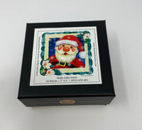 Holly Jolly Santa (50 Piece Mini Christmas Wooden Jigsaw Puzzle) - Nautilus Puzzles - Wooden Jigsaw Puzzles For Adults
