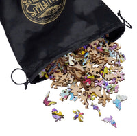 Hummingbird Heaven - 360 Piece Wooden Jigsaw Puzzle - Nautilus Puzzles - Wooden Jigsaw Puzzles For Adults