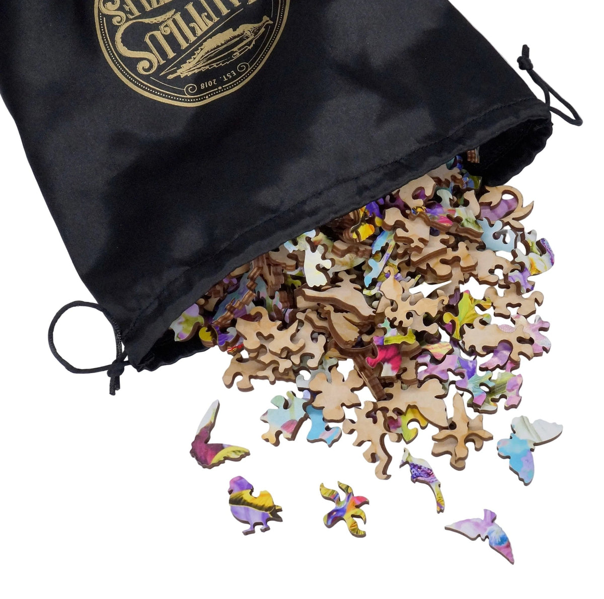 Hummingbird Heaven - 360 Piece Wooden Jigsaw Puzzle - Nautilus Puzzles - Wooden Jigsaw Puzzles For Adults