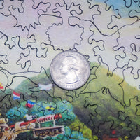 Stave wooden jigsaw puzzles