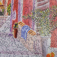Stave wooden puzzles