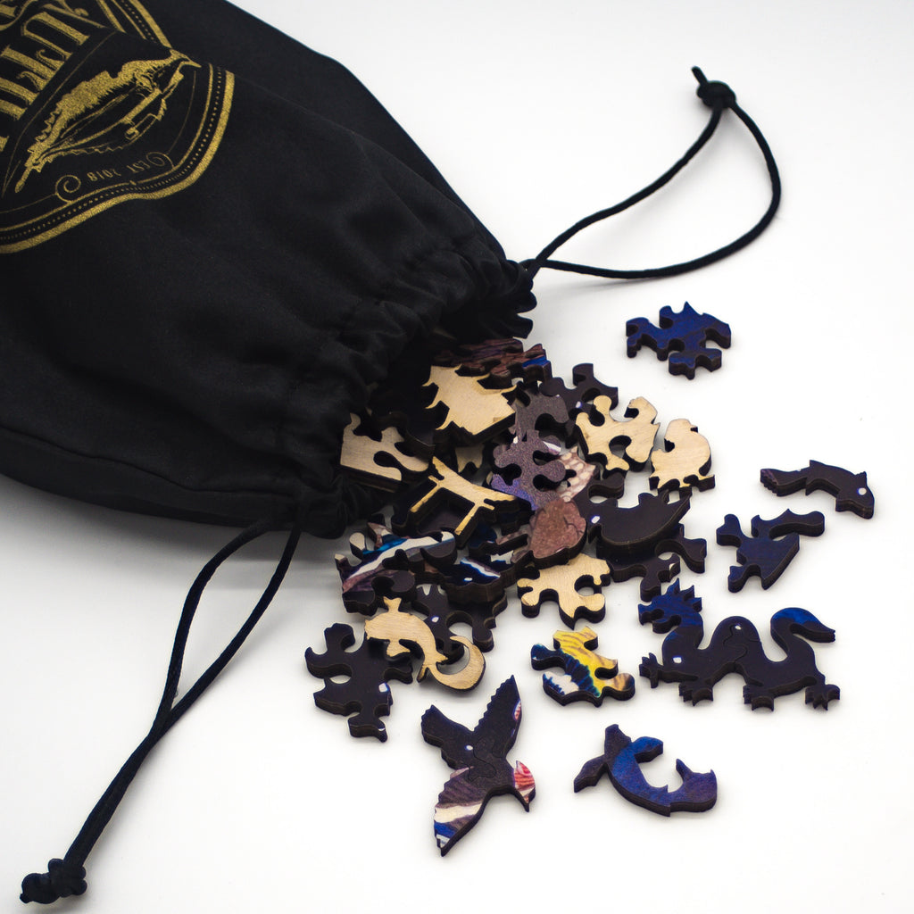 Mandarin Ducks (150 Piece Wooden Jigsaw Puzzle)