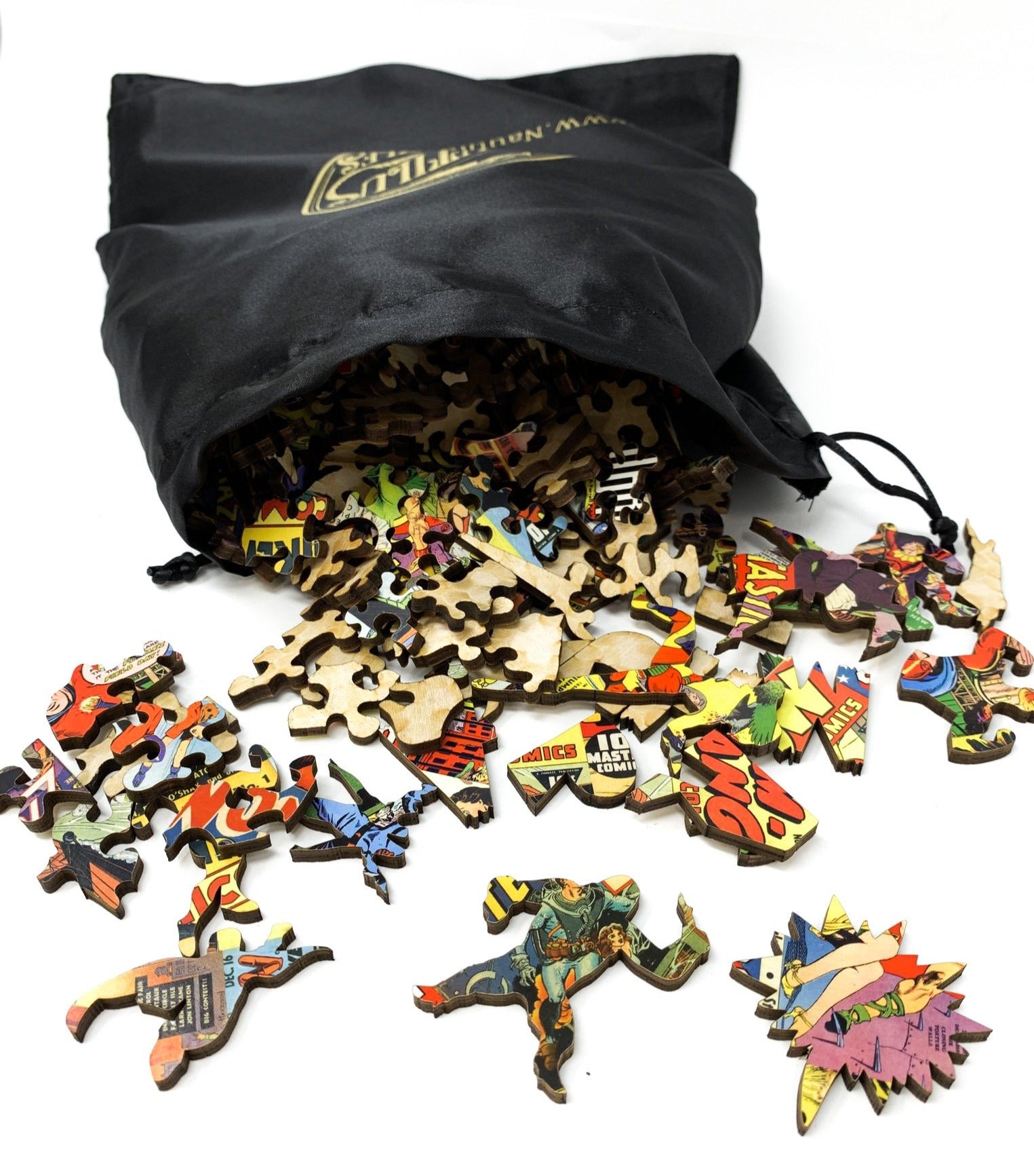Hey Kids, Comics! (472 Piece Wooden Jigsaw Puzzle) - Nautilus Puzzles - Wooden Jigsaw Puzzles For Adults