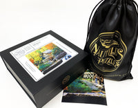 Glade Creek Grist Mill (190 Piece Wooden Jigsaw Puzzle) - Nautilus Puzzles - Wooden Jigsaw Puzzles For Adults