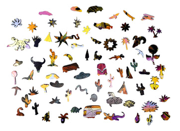 The Baja Trail (500 Piece Wooden Jigsaw Puzzle) - Nautilus Puzzles - Wooden Jigsaw Puzzles For Adults