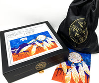 Dreamcatcher Over the Mesas - 402 Piece Wooden Jigsaw Puzzle - Nautilus Puzzles - Wooden Jigsaw Puzzles For Adults