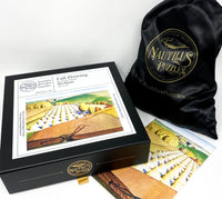 Fall Plowing by Grant Wood (351 Piece Fall Wooden Jigsaw Puzzle) - Nautilus Puzzles - Wooden Jigsaw Puzzles For Adults