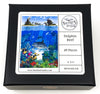Dolphin Reef (49 Piece Mini Wooden Jigsaw Puzzle) - Nautilus Puzzles - Wooden Jigsaw Puzzles For Adults