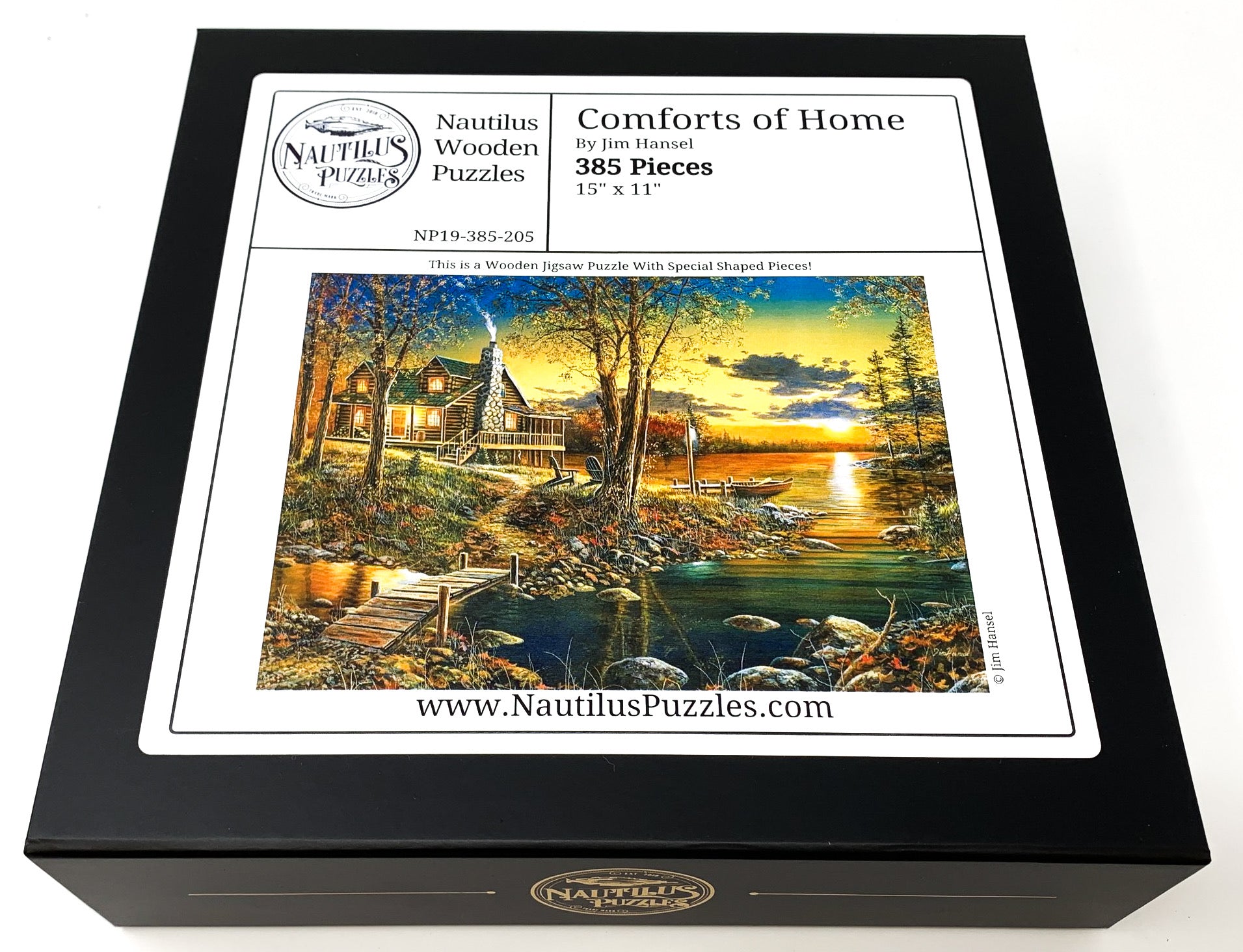 Comforts of Home (385 Piece Wooden Jigsaw Puzzle) - Nautilus Puzzles - Wooden Jigsaw Puzzles For Adults