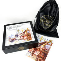 Restoring The HMS Victory (425 Piece Wooden Jigsaw Puzzle) by William Lionel Wylie - Nautilus Puzzles - Wooden Jigsaw Puzzles For Adults