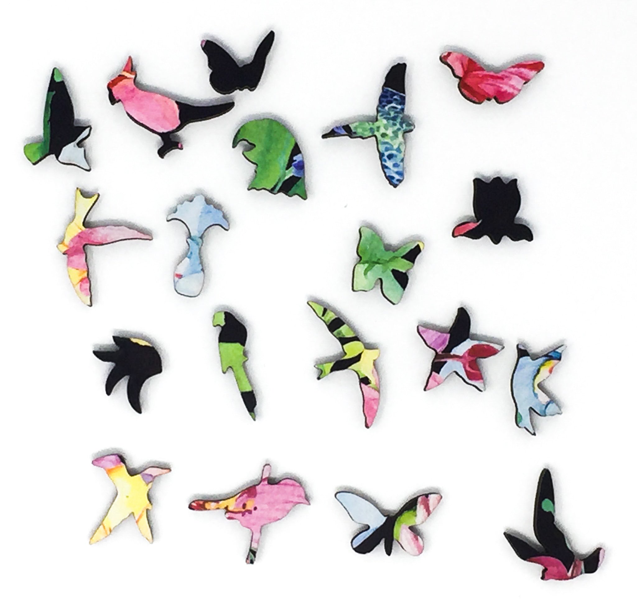 Summer Hummingbird - 222 Piece Wooden Jigsaw Puzzle - Nautilus Puzzles - Wooden Jigsaw Puzzles For Adults